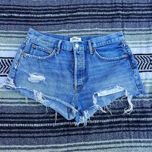 Agolde Parker cutoff Jean shorts